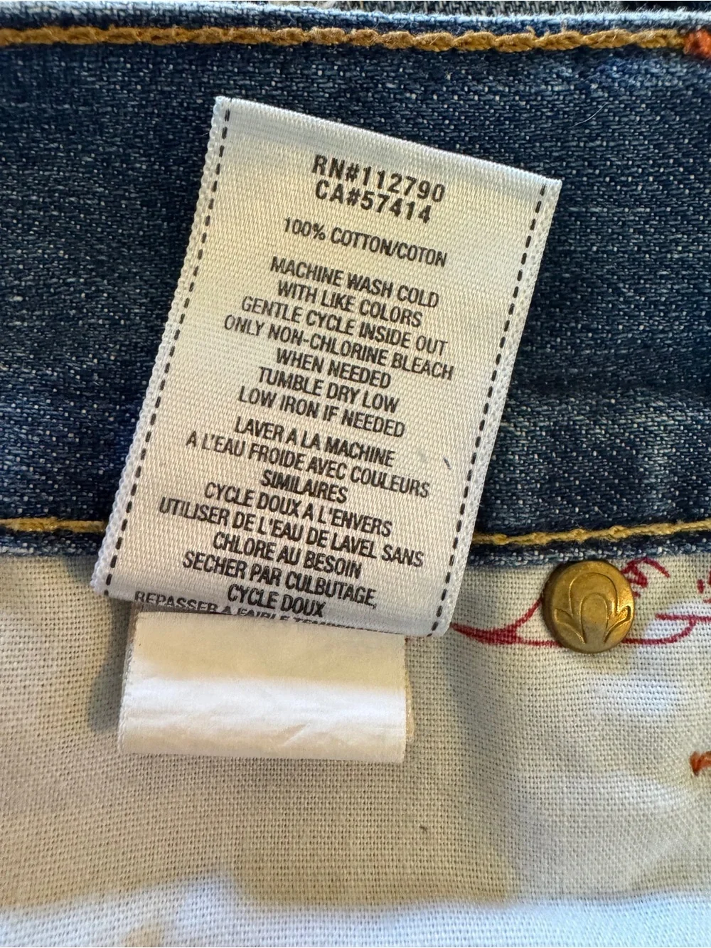 True Religion medium blue